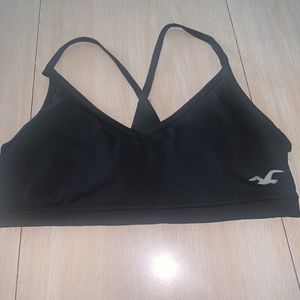 Black Hollister Sports Bra
